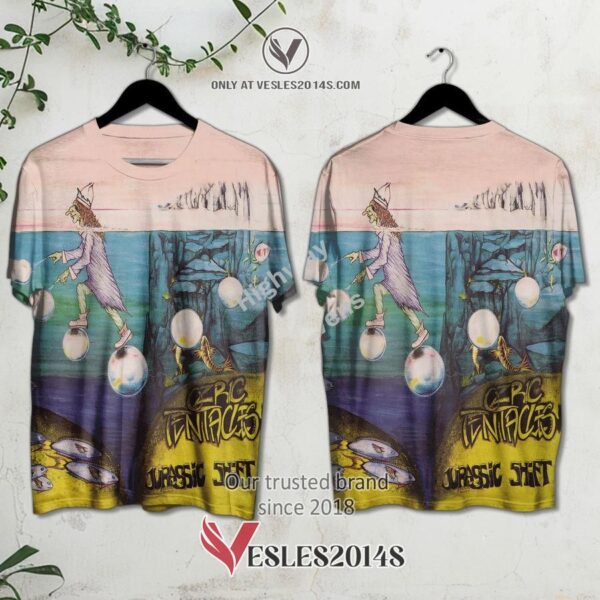 Ozric Tentacles-Jurassic Shift Album 3D Shirt, Unique Gifts For Music Lovers - Vesles2014S