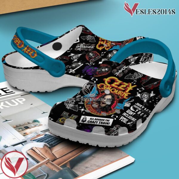 Ozzy Osbourne Music Crocs Crocband Clogs Shoes, Unique Gifts For Fans Style 1 - Vesles2014S 3
