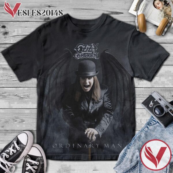 Ozzy Osbourne Ordinary Man Album Cover Shirt, Perfect Gifts For Music Lovers - Vesles2014S