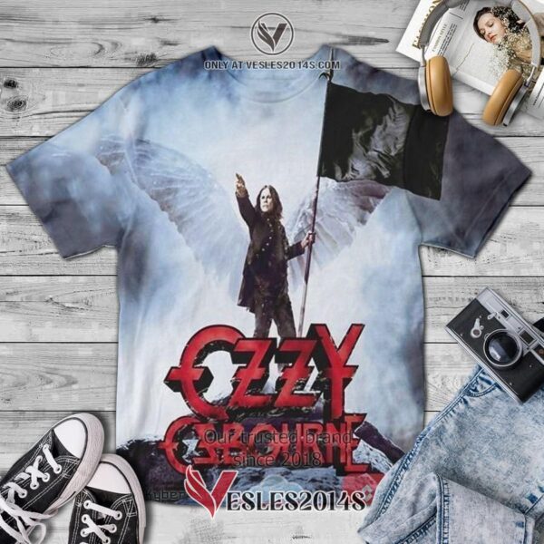 Ozzy Osbourne Scream Album 3D T-Shirt, Unique Gifts For Music Lovers - Vesles2014S