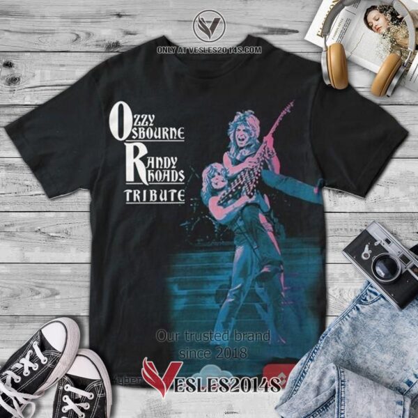 Ozzy Osbourne Tribute Album 3D T-Shirt, Unique Gifts For Music Lovers - Vesles2014S