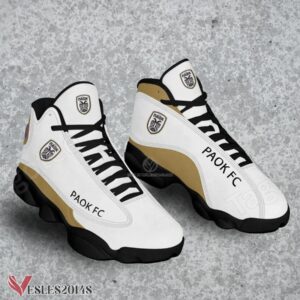 PAOK Logo Air Jordan 13 Shoes, Best Sneaker Gifts For Fans - Vesles2014s 1