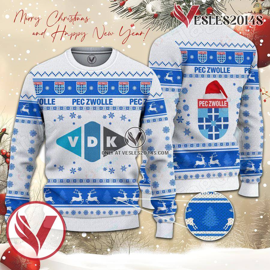 PEC Zwolle Sport Ugly Christmas Sweater, Unique Gifts For Fans - Vesles2014aS 1