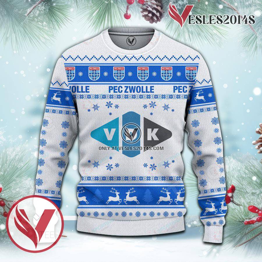 PEC Zwolle Sport Ugly Christmas Sweater, Unique Gifts For Fans - Vesles2014aS 2