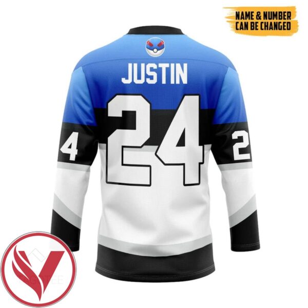 PKM Trainers Great Ball Custom Name Custom Number Hockey Jersey, Trending Gifts For Fans - Vesles2014s 1