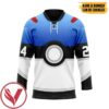 PKM Trainers Great Ball Custom Name Custom Number Hockey Jersey, Trending Gifts For Fans - Vesles2014s