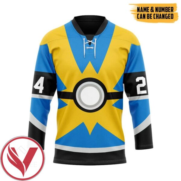 PKM Trainers Quick Ball Custom Name Custom Number Hockey Jersey, Trending Gifts For Fans - Vesles2014s