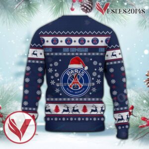 PSG Sport Ugly Christmas Sweater, Unique Gifts For Fans - Vesles2014aS 3