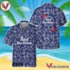 Pabst Blue Ribbon Doodle Art Hawaiian Shirt, Best Summer Gifts For Fans - Vesles2014S
