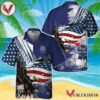 Pabst Blue Ribbon Fourth Of July Eagle Hawaiian Shirt, Best Summer Gifts For Fans - Vesles2014S