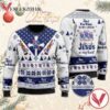 Pabst Blue Ribbon In My Veins Jesus In My Heart Ugly Sweater, Unique Winter Outfits For Fans - Vesles2014S  1