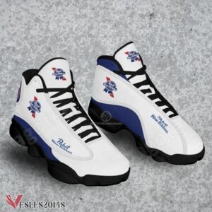 Pabst Blue Ribbon Logo Air Jordan 13 Shoes, Best Sneaker Gifts For Fans - Vesles2014s 1