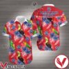 Pabst Blue Ribbon Parrot Hibiscus Red Hawaiian Shirt, Unique Gifts For Friends - Vesles2014S 1