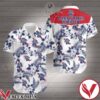 Pabst Blue Ribbon Tropical White Hawaiian Shirt, Unique Gifts For Friends - Vesles2014S 1