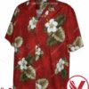 Pacific Legend Hibiscus And Palm Red Hawaiian Shirt, Unique Gifts For Friends - Vesles2014S 1