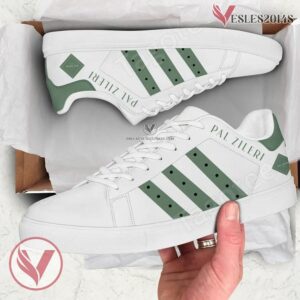 Pal Zileri Logo Print Stan Smith Shoes, Unique Sneaker For Fans - Vesles2014s