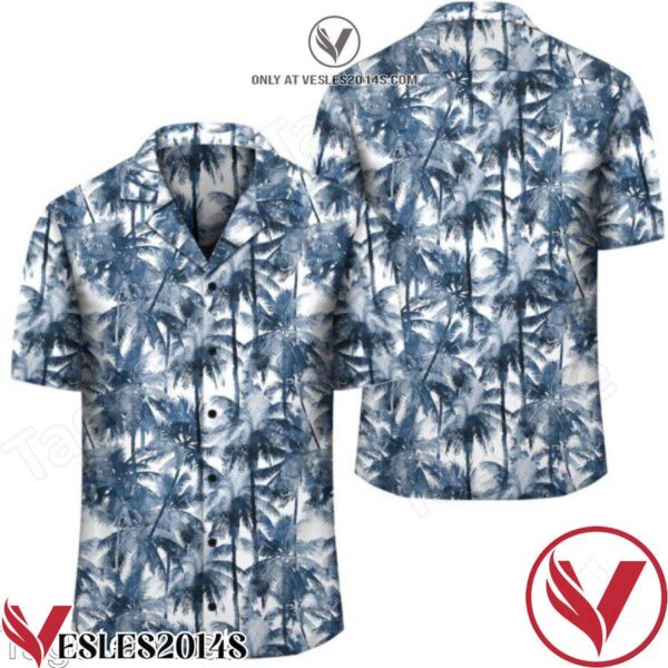 Palm Trees And Tropical Branches Hawaiian Shirt, Unique Gifts For Friends - Vesles2014S 1
