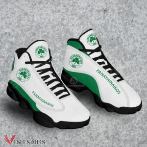Panathinaikos Logo Air Jordan 13 Shoes, Best Sneaker Gifts For Fans - Vesles2014s 1