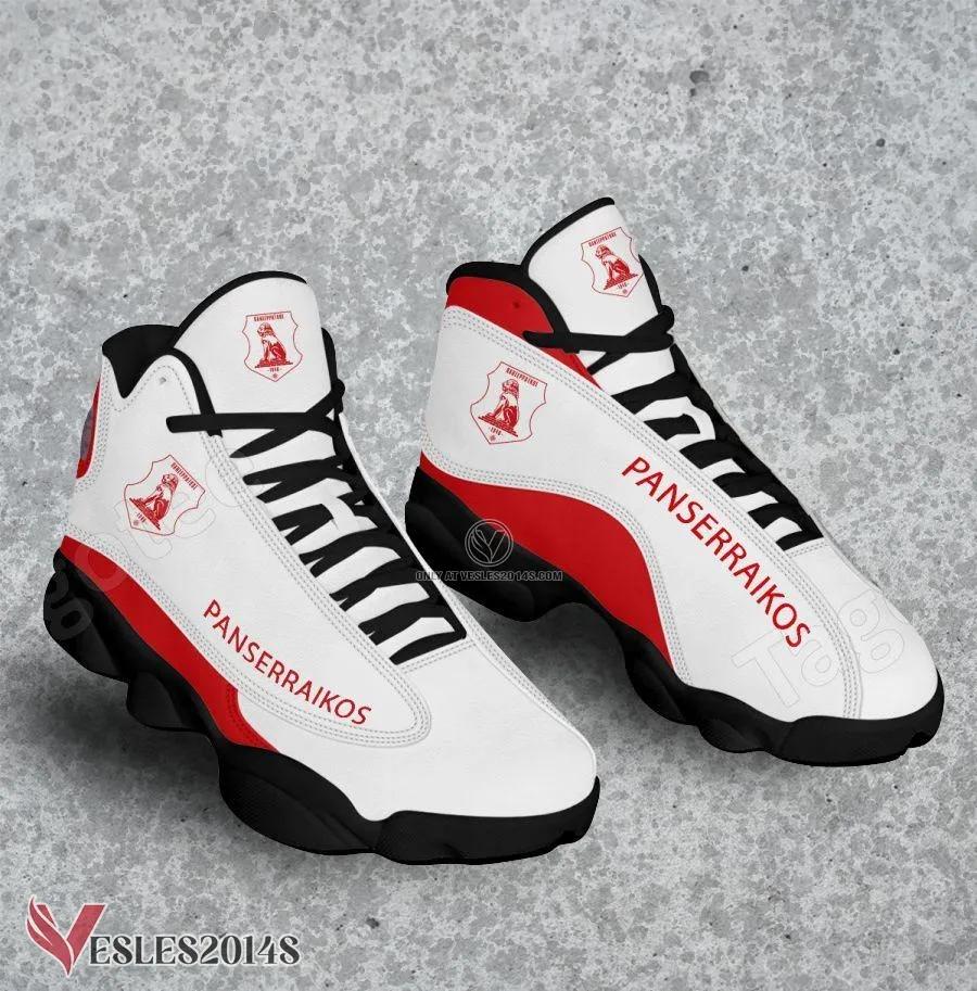 Panserraikos Logo Air Jordan 13 Shoes, Best Sneaker Gifts For Fans - Vesles2014s 1