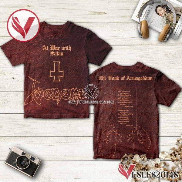 Pantera At War With Satan Album Cover Shirt, Unique Gifts For Music Lovers - Vesles2014S