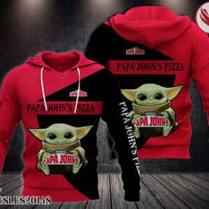 Papa John's Pizza Uniform Custom Hoodie Style 2 - Vesles2014S