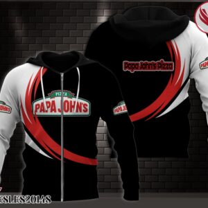 Papa John's Pizza Uniform Custom Hoodie Style 3 - Vesles2014S 1