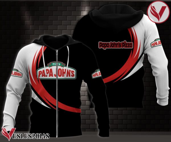 Papa John's Pizza Uniform Custom Hoodie Style 3 - Vesles2014S 1