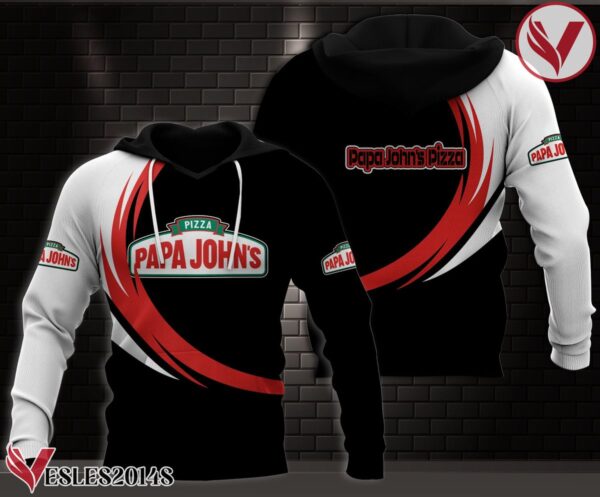 Papa John's Pizza Uniform Custom Hoodie Style 3 - Vesles2014S