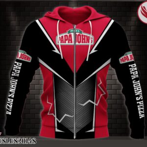 Papa John's Pizza Uniform Custom Hoodie Style 4 - Vesles2014S 1