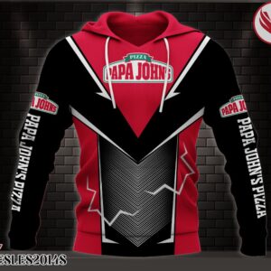 Papa John's Pizza Uniform Custom Hoodie Style 4 - Vesles2014S