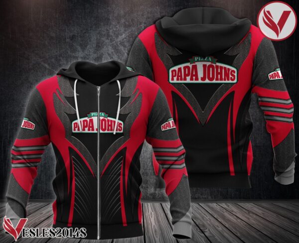 Papa John's Pizza Uniform Custom Hoodie - Vesles2014S 1
