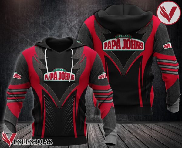 Papa John's Pizza Uniform Custom Hoodie - Vesles2014S