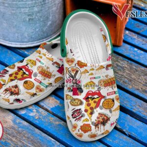 Papa John’s Premium Crocs Crocband Clogs Shoes Comfortable For Men Women and Kids, Unique Gift From  Vesles2014S 2