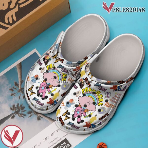 Paramore Hard Times Music Crocs Crocband Clogs Shoes, Unique Gifts For Fans - Vesles2014S 2