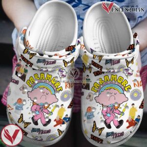 Paramore Hard Times Music Crocs Crocband Clogs Shoes, Unique Gifts For Fans - Vesles2014S