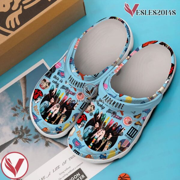 Paramore Music Band Crocs Crocband Clogs Shoes, Unique Gifts For Fans Style 1 - Vesles2014S 2