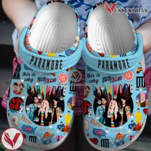 Paramore Music Band Crocs Crocband Clogs Shoes, Unique Gifts For Fans Style 1 - Vesles2014S
