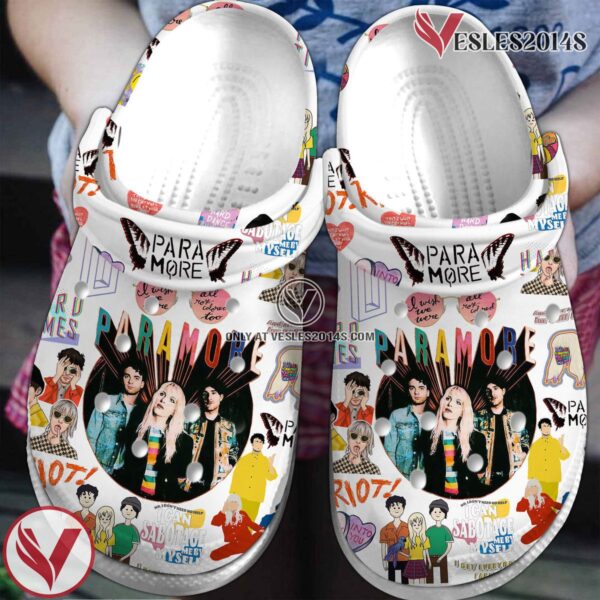 Paramore Music Crocs Crocband Clogs Shoes, Unique Gifts For Fans Style 3 - Vesles2014S 2