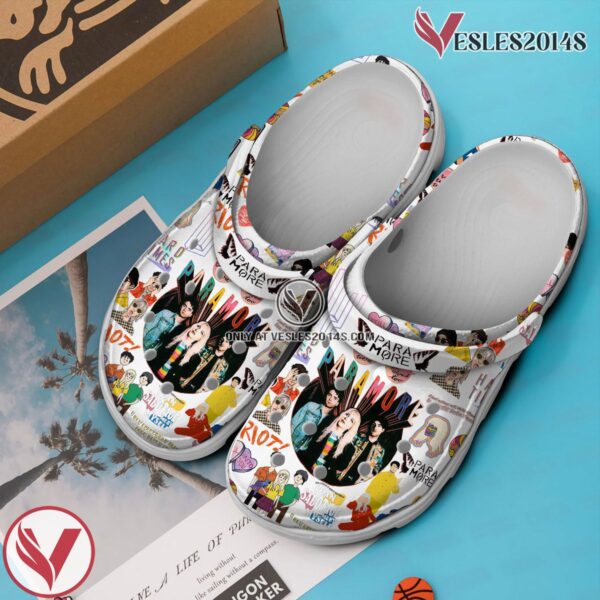 Paramore Music Crocs Crocband Clogs Shoes, Unique Gifts For Fans Style 3 - Vesles2014S 3