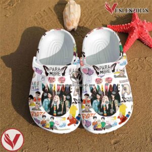 Paramore Music Crocs Crocband Clogs Shoes, Unique Gifts For Fans Style 3 - Vesles2014S