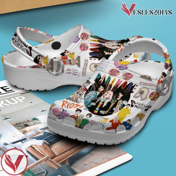 Paramore Music Crocs Crocband Clogs Shoes, Unique Gifts For Fans Style 3 - Vesles2014S 4