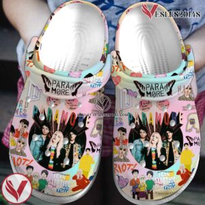 Paramore Music Crocs Crocband Clogs Shoes, Unique Gifts For Fans Style 4 - Vesles2014S