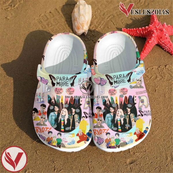 Paramore Music Crocs Crocband Clogs Shoes, Unique Gifts For Fans Style 4 - Vesles2014S 4