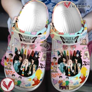 Paramore Music Crocs Crocband Clogs Shoes, Unique Gifts For Fans Style 8 - Vesles2014S