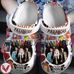Paramore Music Crocs Crocband Clogs Shoes, Unique Gifts For Fans Style 9 - Vesles2014S