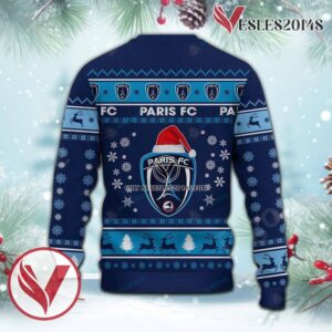 Paris FC Sport Ugly Christmas Sweater, Unique Gifts For Fans - Vesles2014aS 3