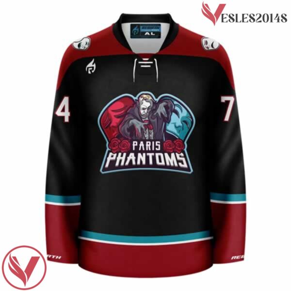 Paris Phantoms Mythical Hockey Jersey - Vesles2014S 2