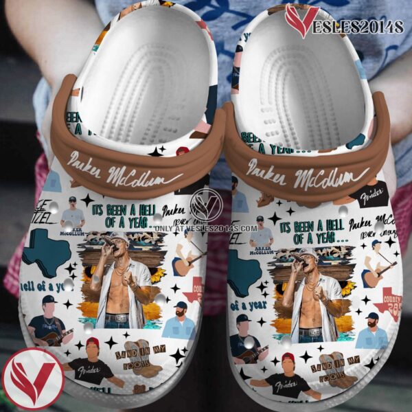 Parker McCollum Music Crocs Crocband Clogs Shoes, Unique Gifts For Fans Style 1 - Vesles2014S