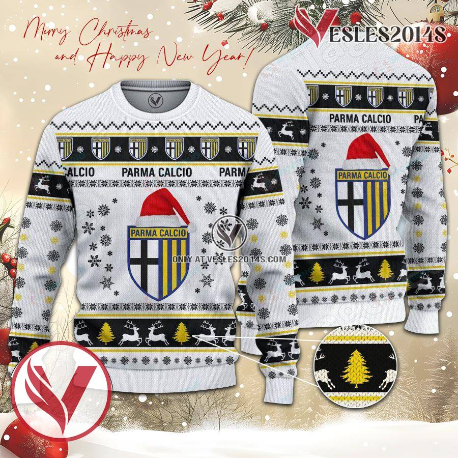 Parma Calcio 1913 Sport Ugly Christmas Sweater, Unique Gifts For Fans - Vesles2014aS 1