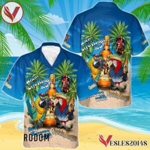 Parrot Captain Morgan Hawaiian Shirt, Best Summer Gifts For Fans - Vesles2014S 1